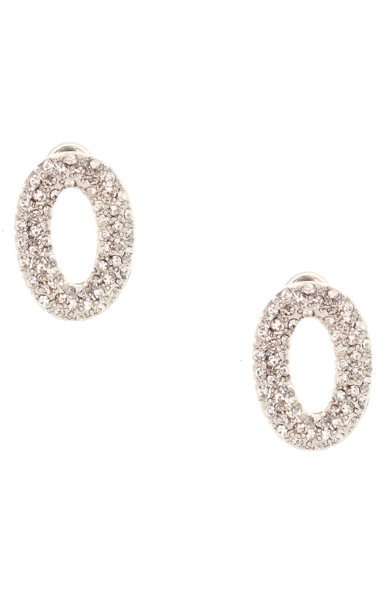 Kelah Oval Stud Earrings