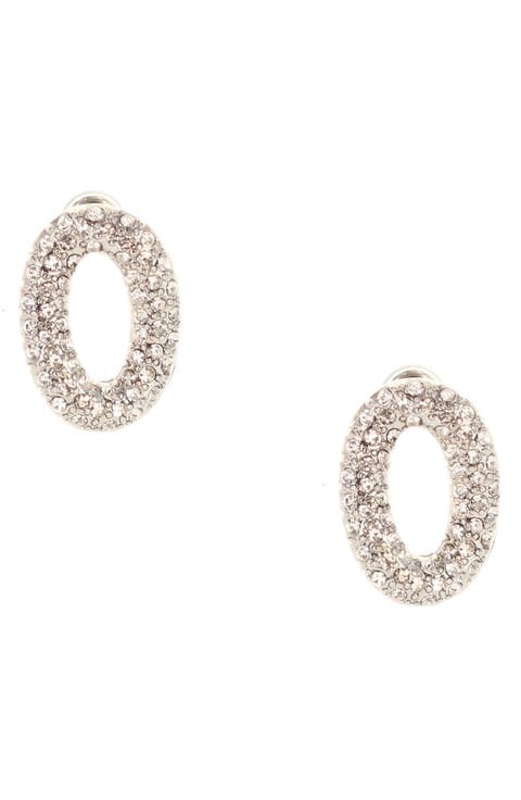 Kelah Oval Stud Earrings