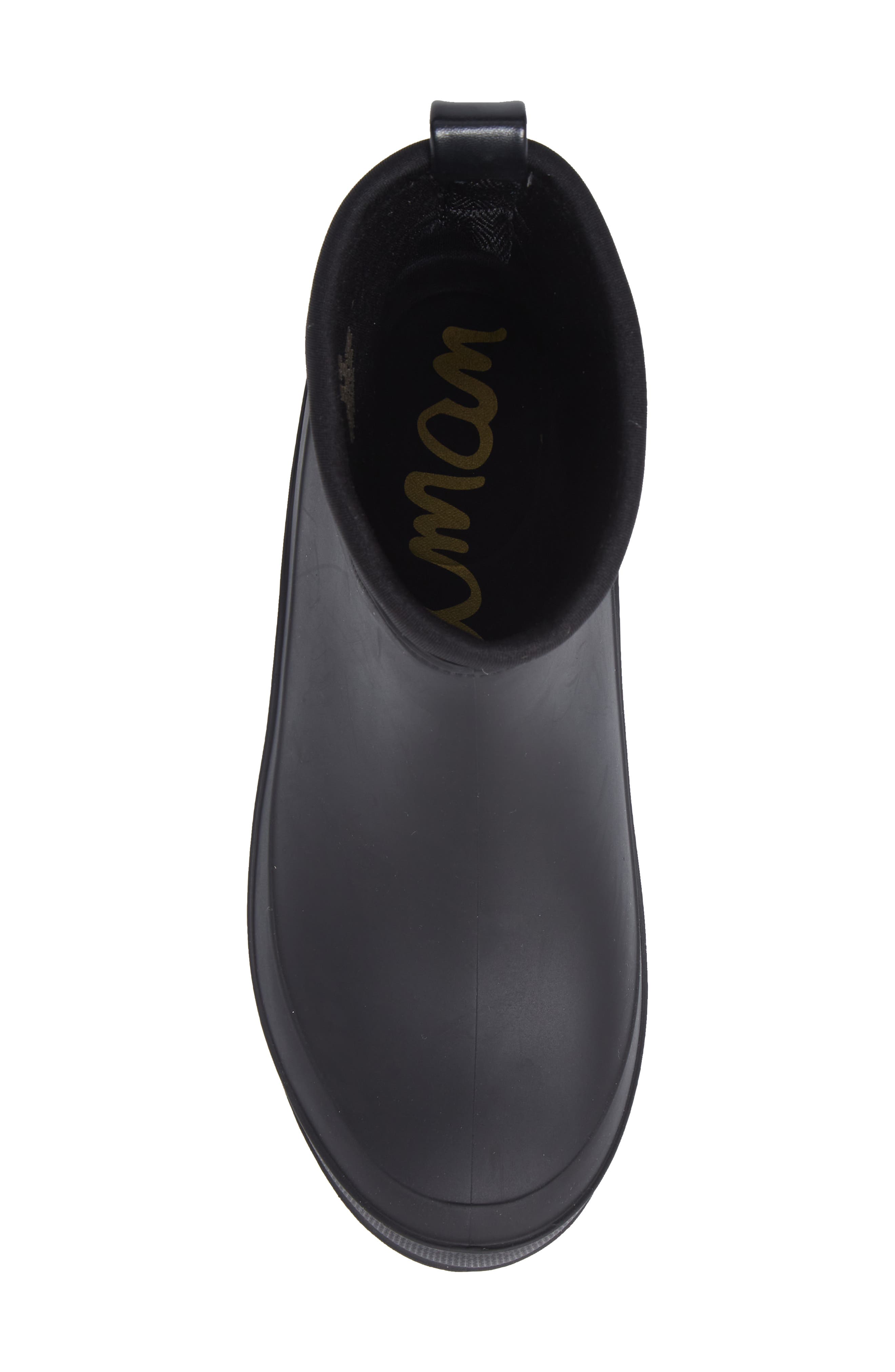 Sam Edelman Louisa Mixed Media Waterproof Rain Boot, Alternate, color, 