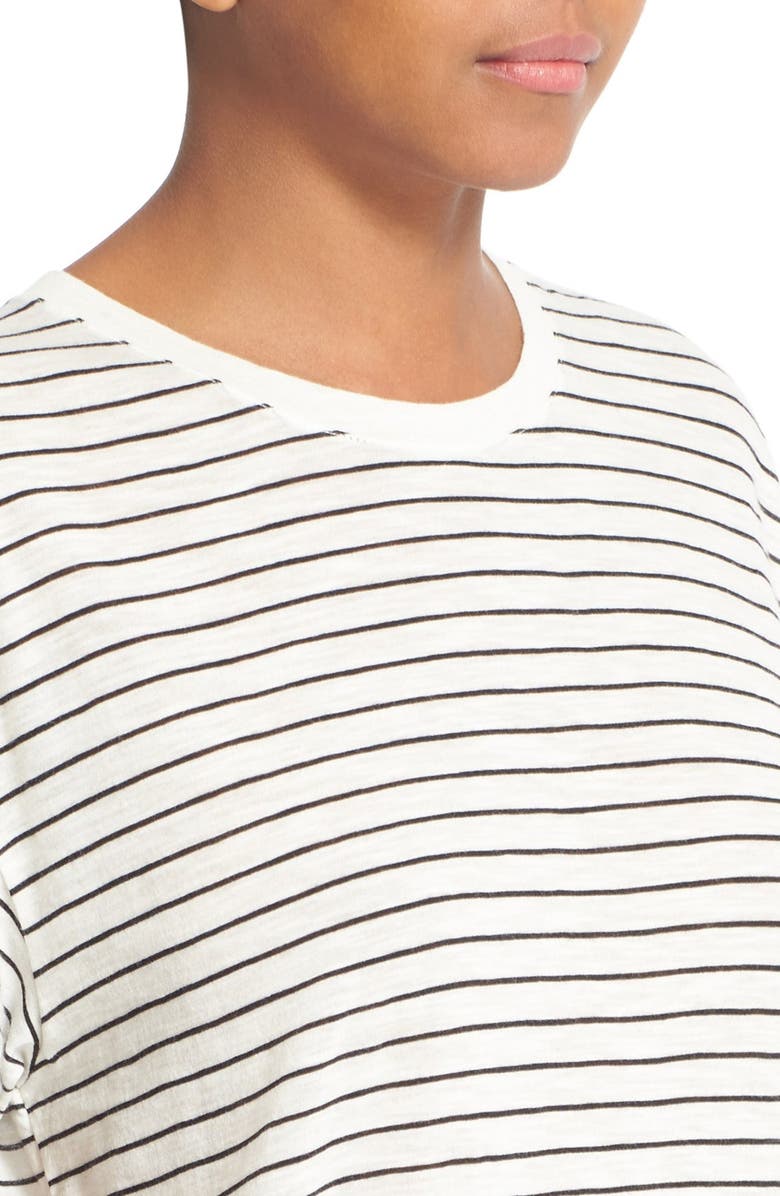 Vince Relaxed Stripe Tee, Alternate, color, 