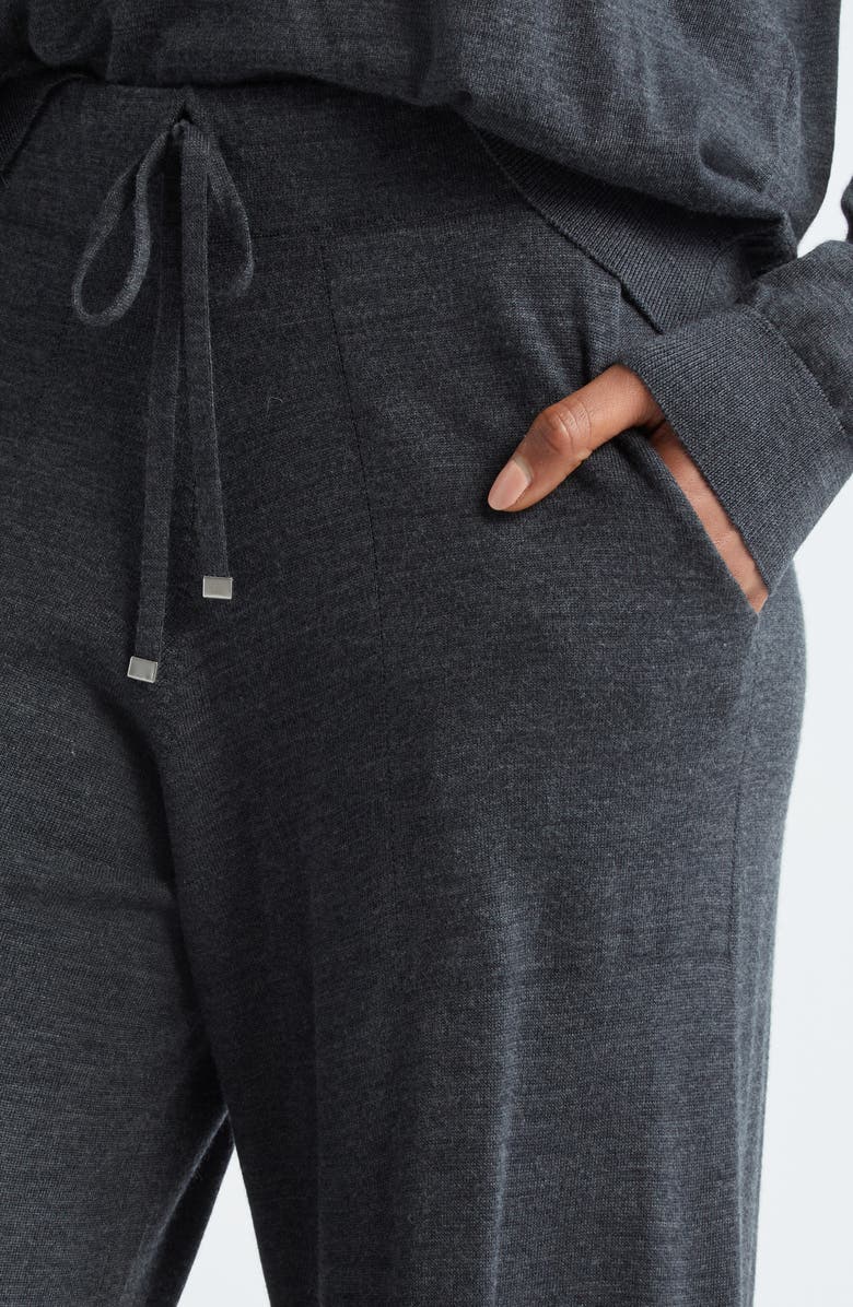 Eleventy Merino Wool Drawstring Pants, Alternate, color,