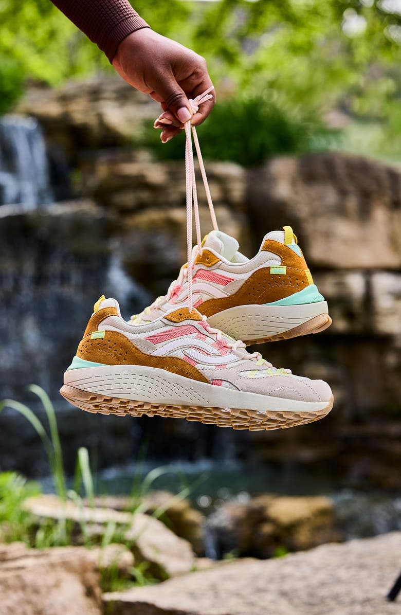 Rykä Karma Trail Walking Sneaker, Alternate, color, Taupe Multi