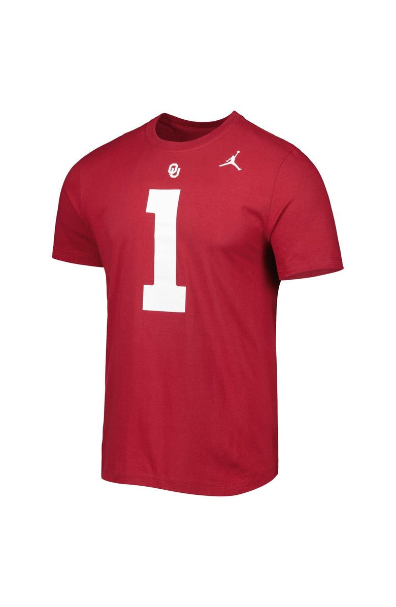 Jordan Brand Men's Jordan Brand Kyler Murray Crimson Oklahoma Sooners Alumni Name & Number Team T-Shirt, Alternate, color, 