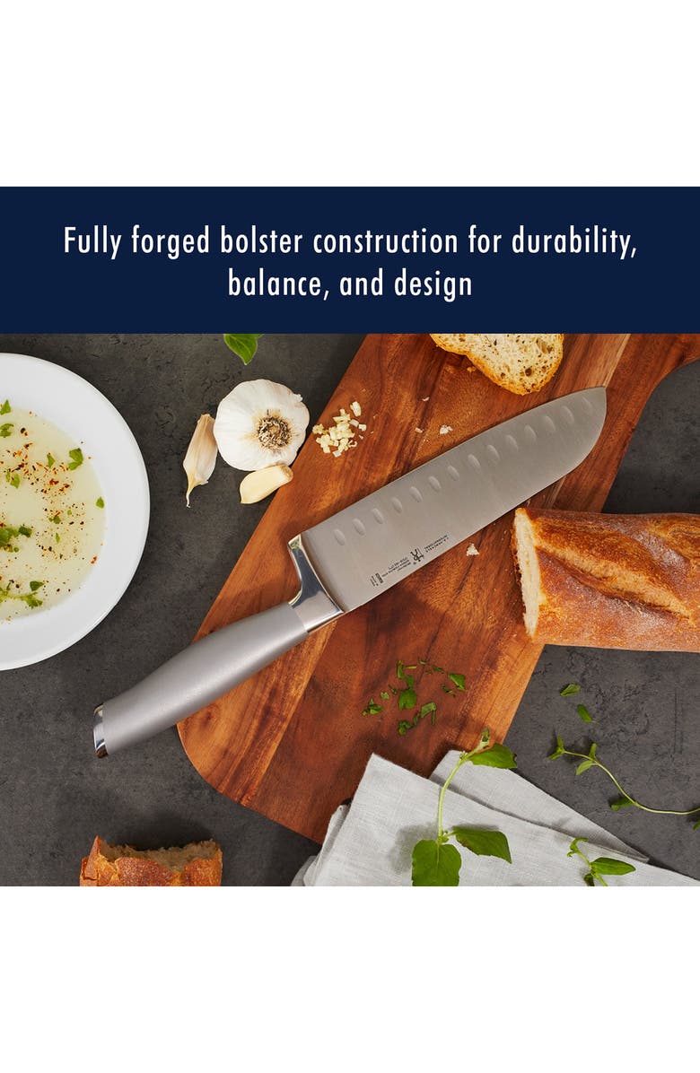 HENCKELS CUTLERY Modernist 13-Piece Knife Block Set, Alternate, color, Silver