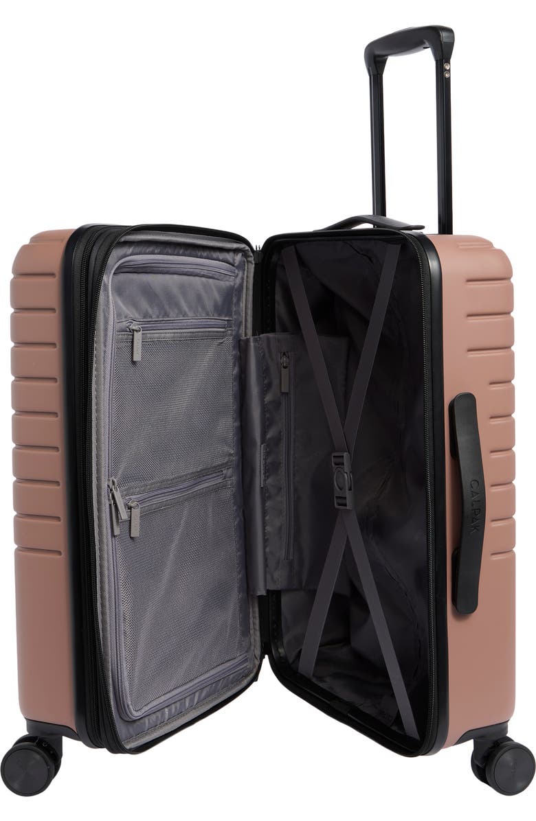 CALPAK Linley 20-Inch Hardside Carry-On Luggage, Alternate, color, Milk Chocolate