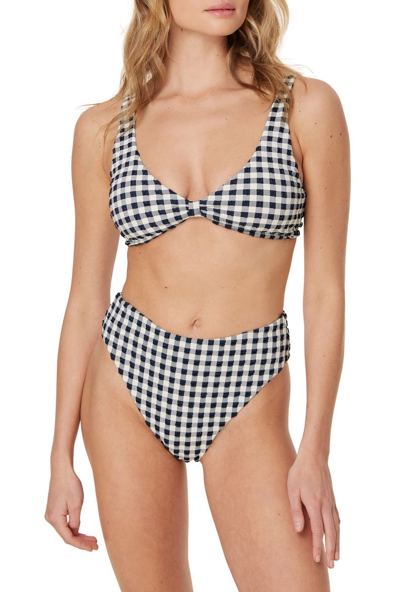 The '90s High Waist Bikini Bottoms, Alternate, color, TWILIGHT