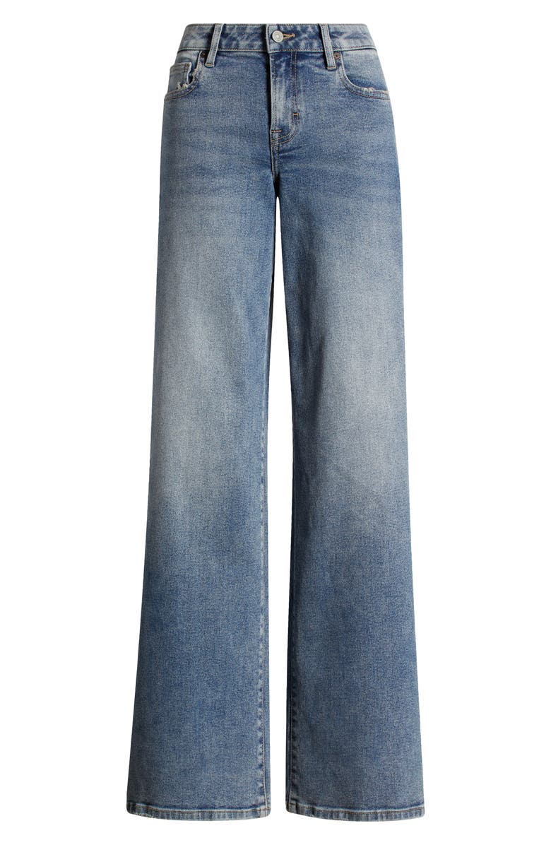 HIDDEN JEANS Mid Rise Wide Leg Jeans, Alternate, color, 