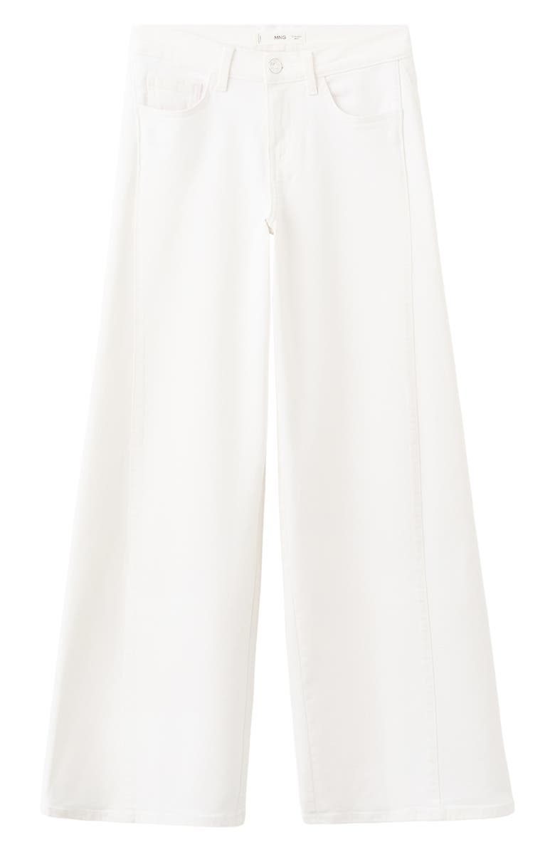 MANGO TEEN Low Rise Wide Leg Jeans, Alternate, color,