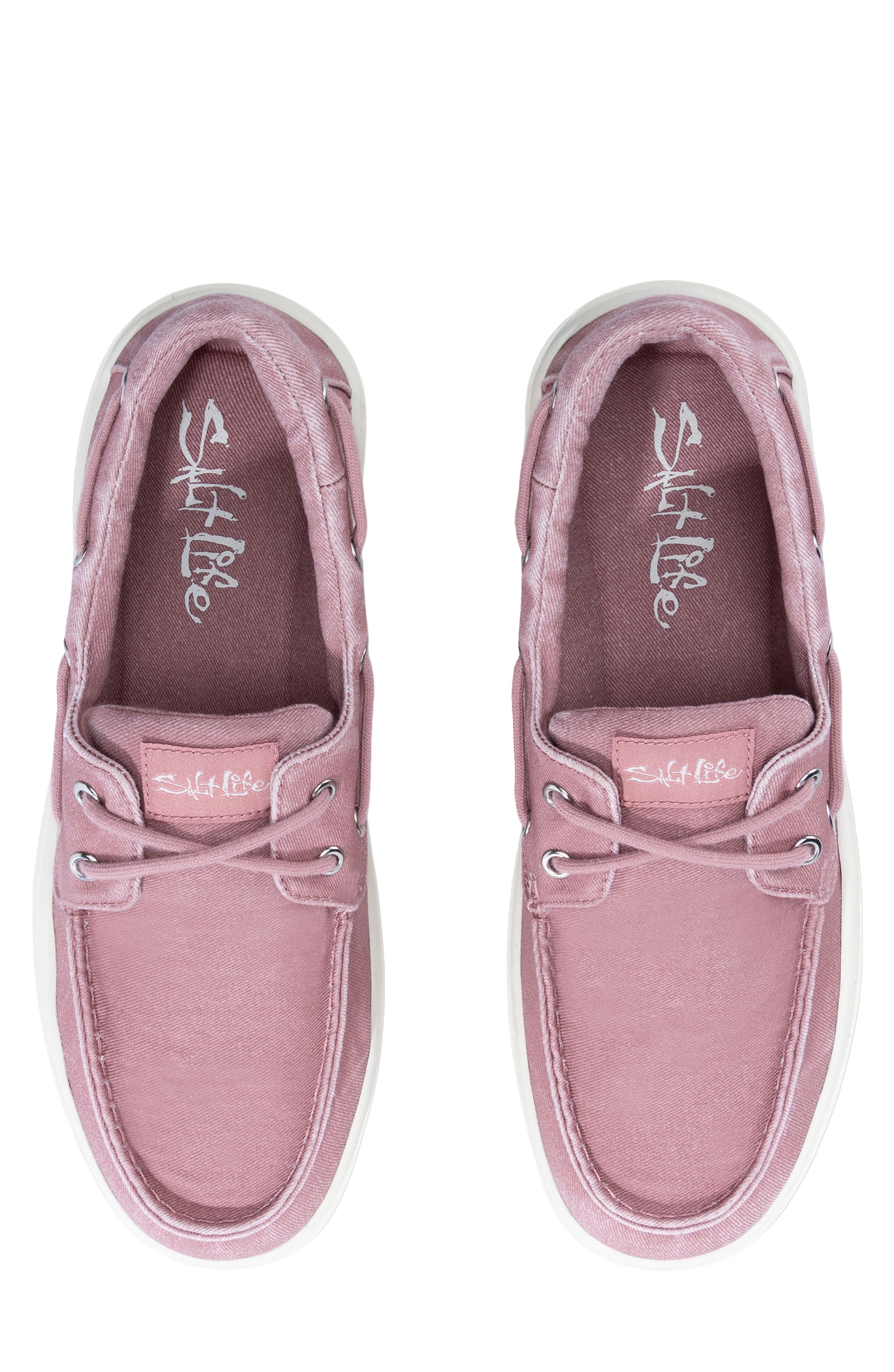 The Mariner Boat Shoe, Alternate, color, RED CLAY
