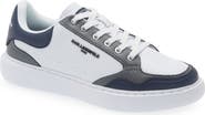 KARL LAGERFELD PARIS Leather Low Top Sneaker