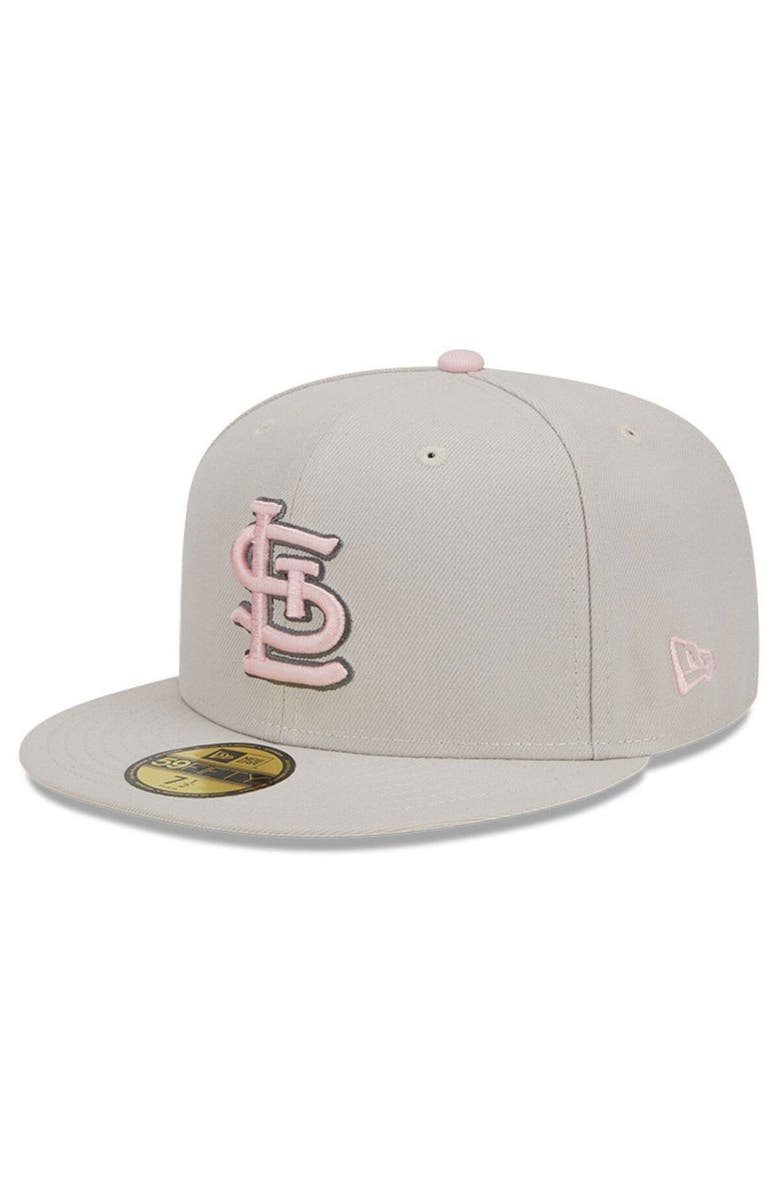 New Era Men's New Era Khaki St. Louis Cardinals 2023 Mother's Day On-Field 59FIFTY Fitted Hat, Alternate, color,