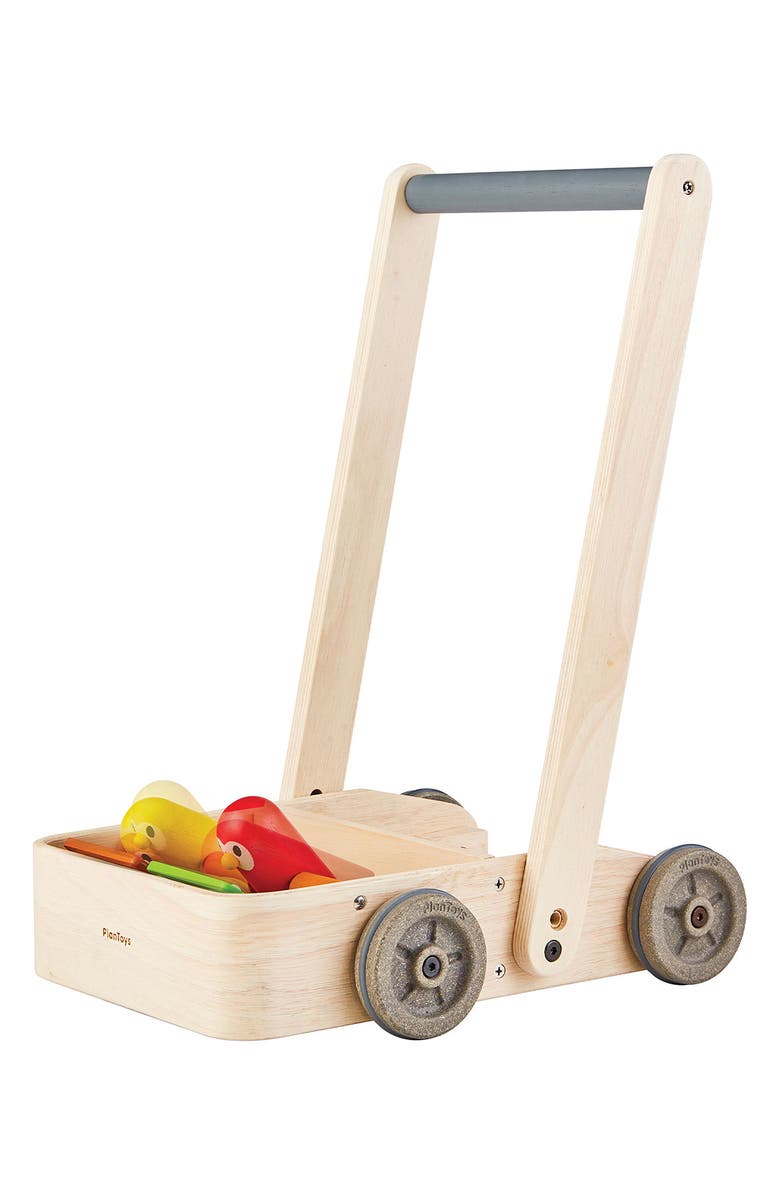 PlanToys<sup>®</sup> Musical Bird Walker, Alternate, color, Natural