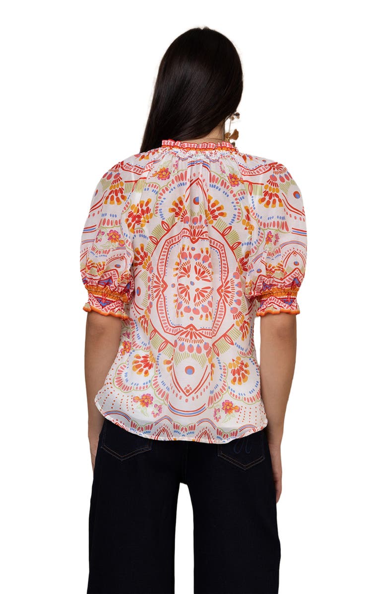 Hale Bob Brisa Voile Top, Alternate, color, Ivory