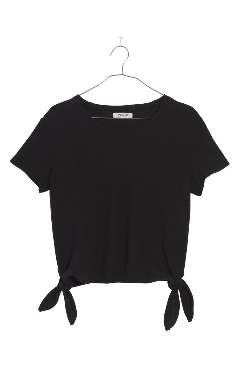 Madewell Modern Side Tie Top, Main, color, 