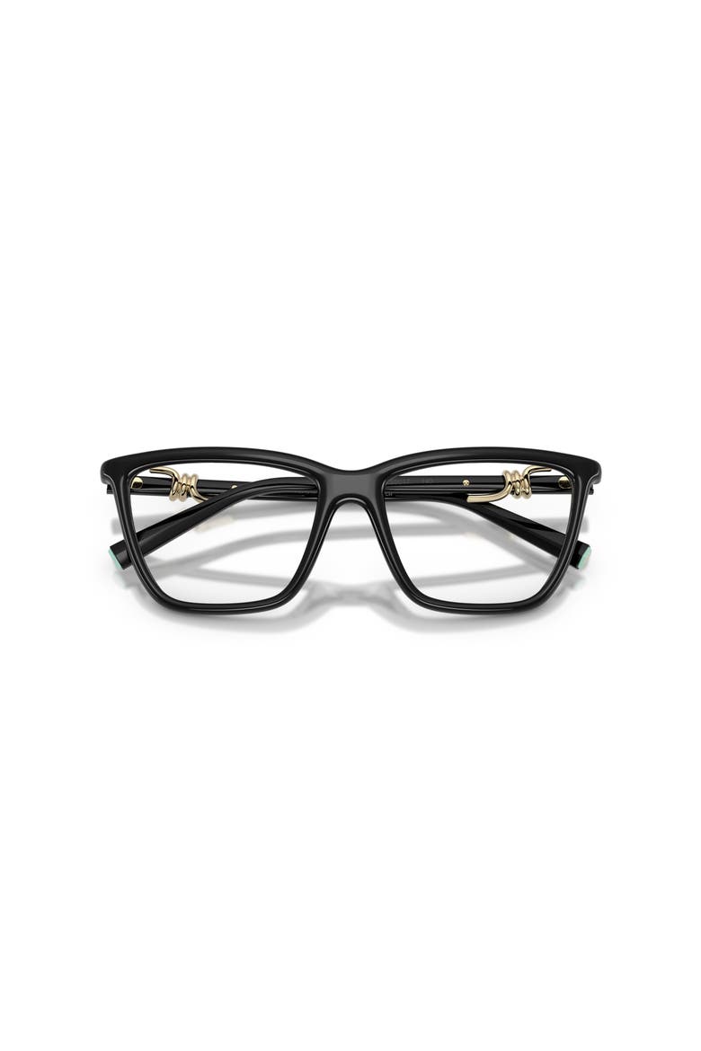 55mm Cat Eye optical glasses, Alternate, color, Black