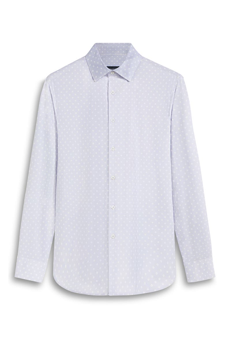 Bugatchi Jules OoohCotton<sup>®</sup> Dot Print Button-Up Shirt, Alternate, color,