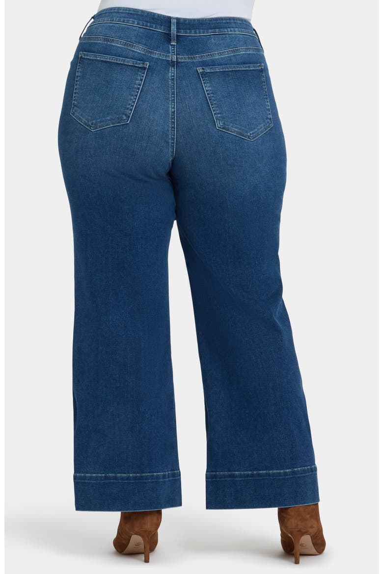 Teresa High Waist Wide Leg Jeans, Alternate, color, OPERA BLUE