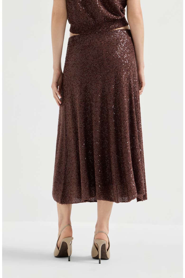 Knitted skirt, Alternate, color, Bordeaux