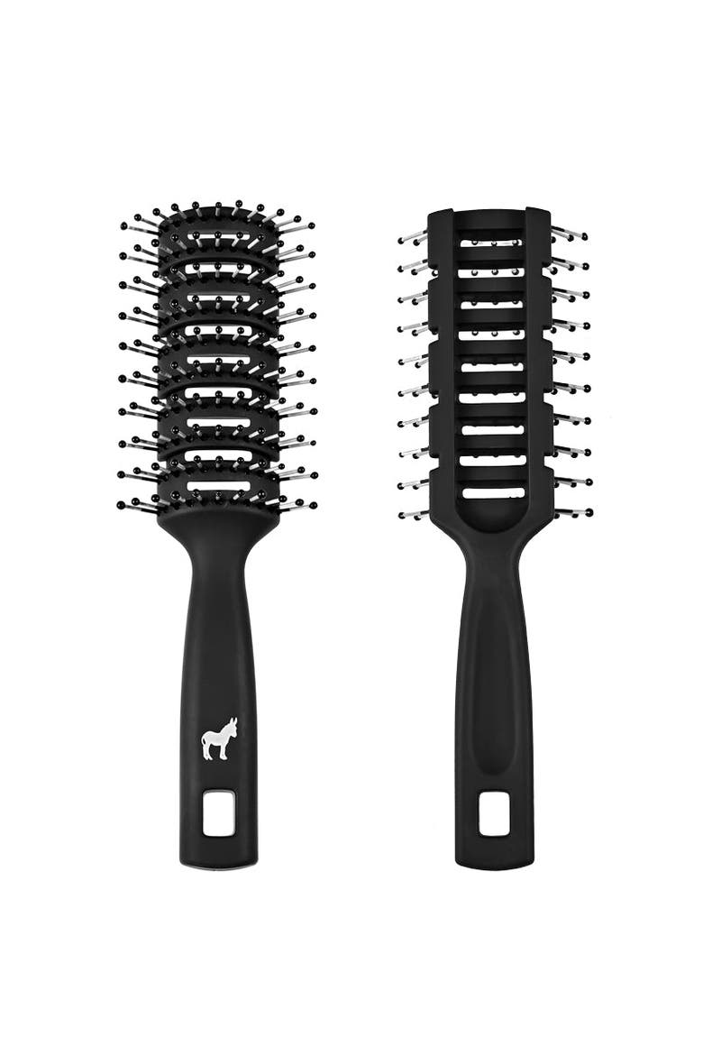 Ball Tipped Vented Hair Brush, Alternate, color, None