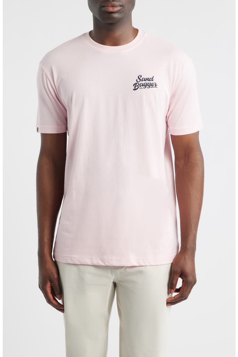 Sand Bagger Graphic T-Shirt, Main, color, PINK