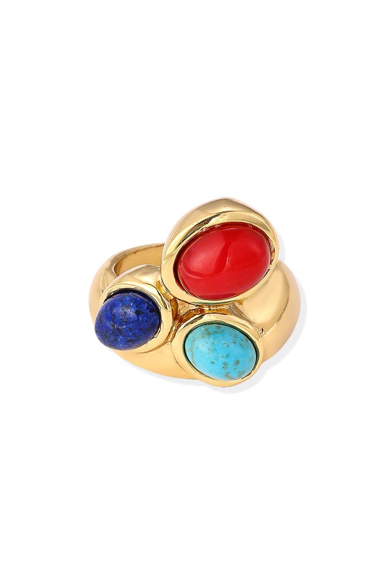 Sevilla Cluster Ring, Main, color, MULTI GOLD