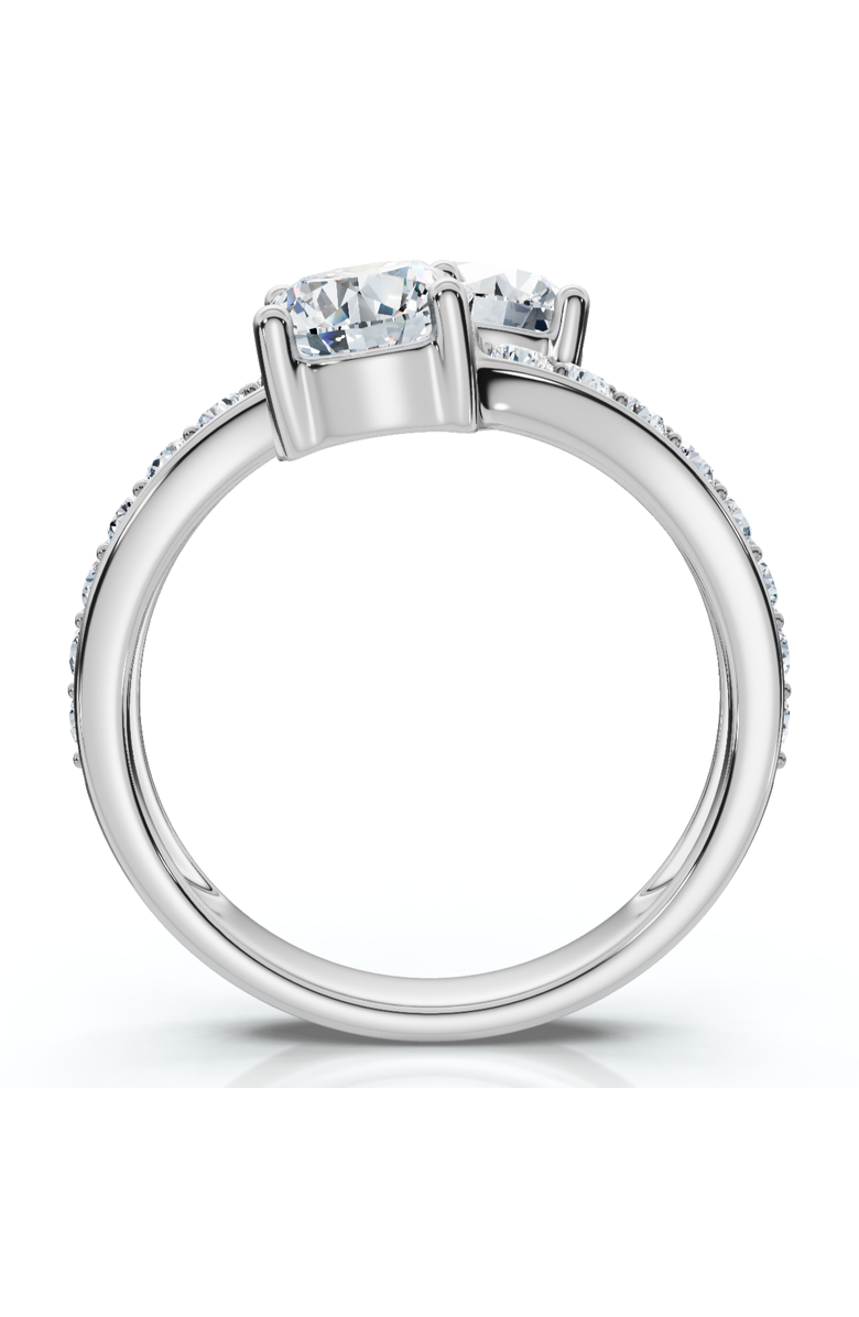 Bliss Diamond 2.40Ct Forever Us 2-Stone Diamond Ring 14k Gold Lab Grown EF/VS, Alternate, color, 