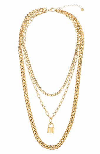 Taaj 3-Piece Multi Drop Necklace