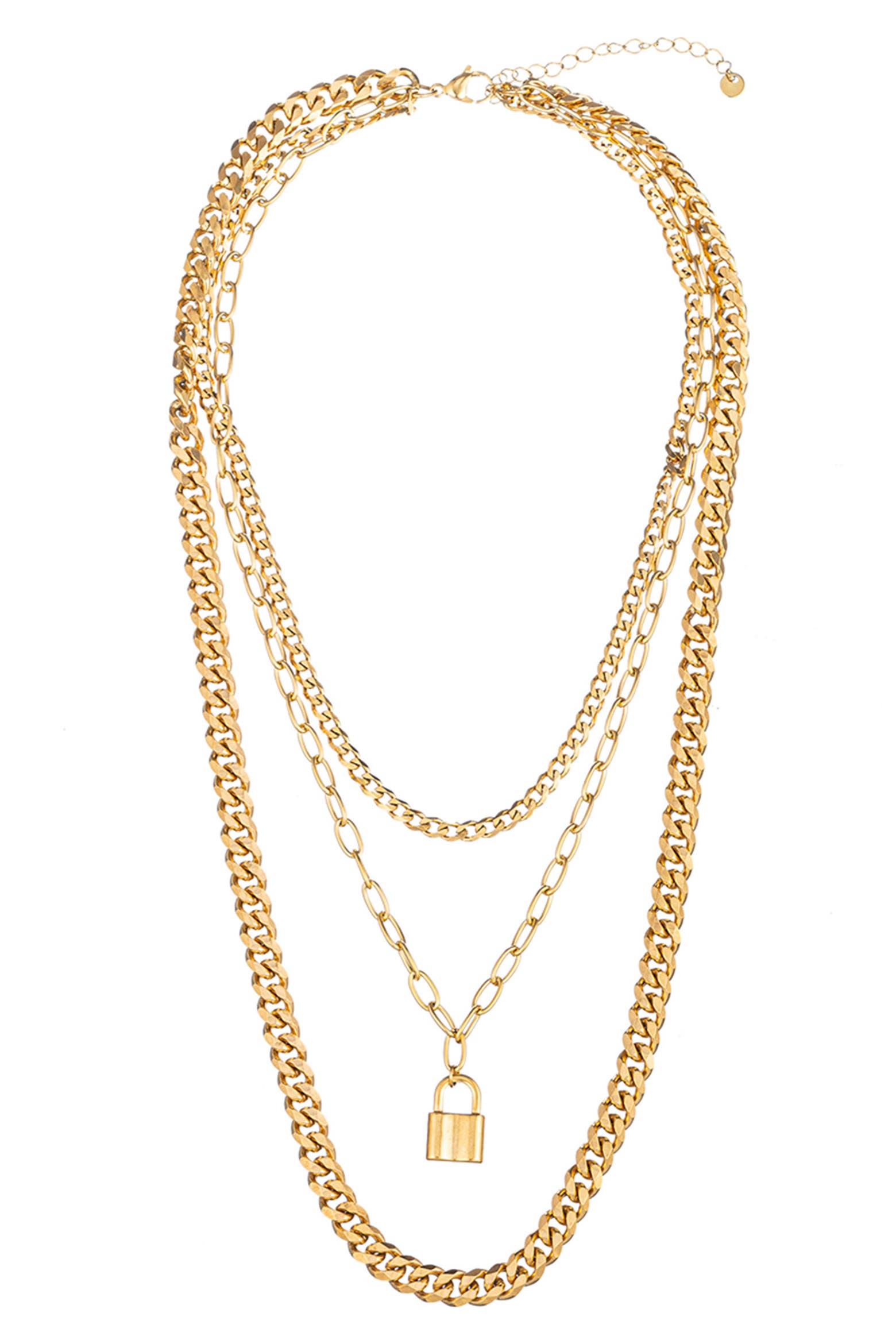 Taaj EYE CANDY LOS ANGELES Taaj 3-Piece Multi Drop Necklace (Women ...