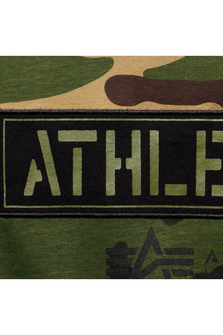 Men's New Era Camo Oakland Athletics Club T-Shirt, Alternate, color, Camo