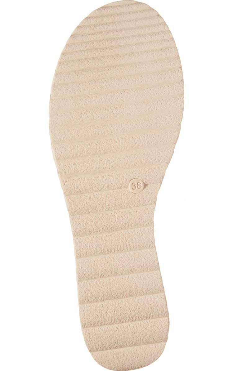 Cordani Britta Espadrille Platform Wedge Slide Sandal, Alternate, color, Jeans Suede