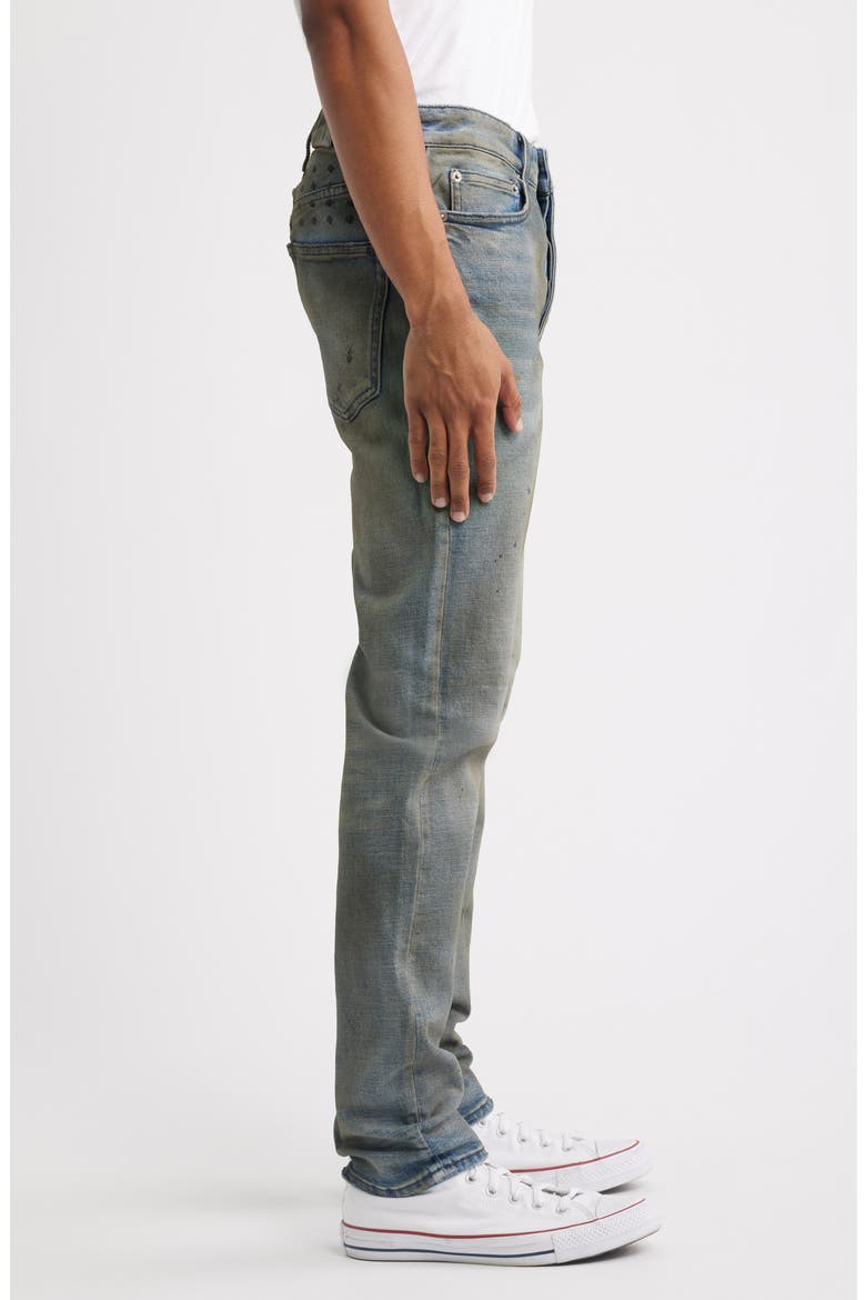 Chitch Coated Slim Fit Jeans, Alternate, color, DENIM