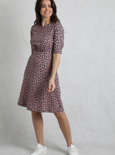 Cassandra Jersey Swing Dress