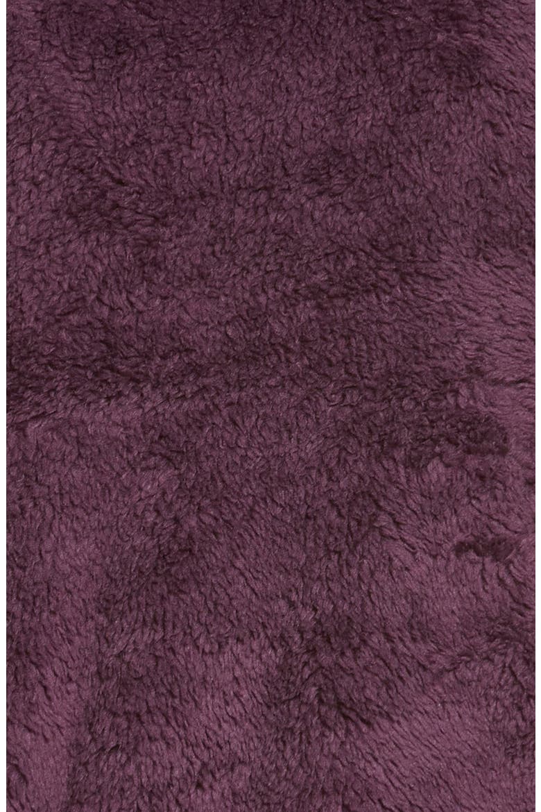 High Pile Fleece Pullover, Alternate, color, BLACKBERRY WINE