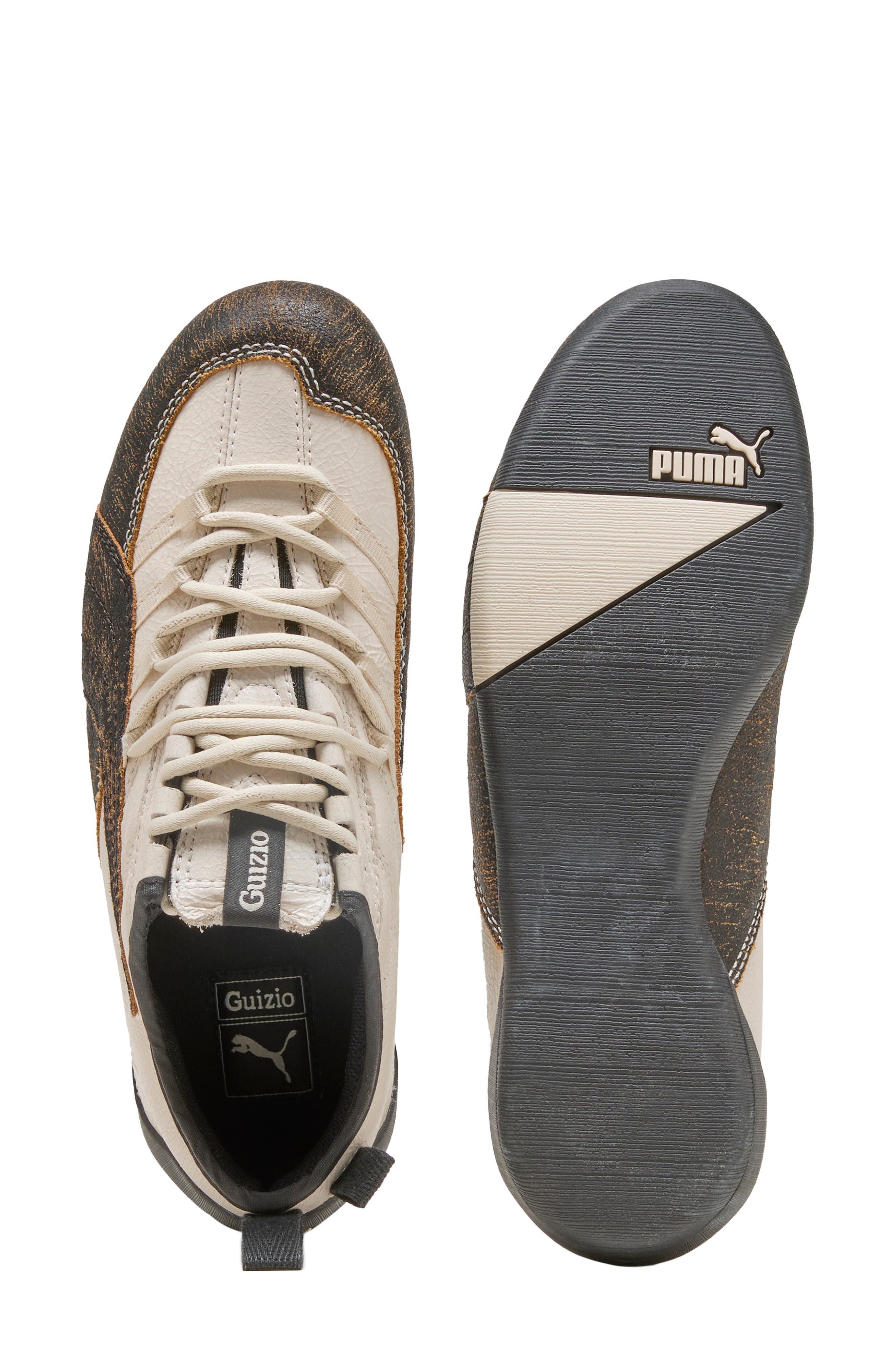 PUMA x Guizio Klim Sneaker, Alternate, color, Alpine Snow/ Puma Black