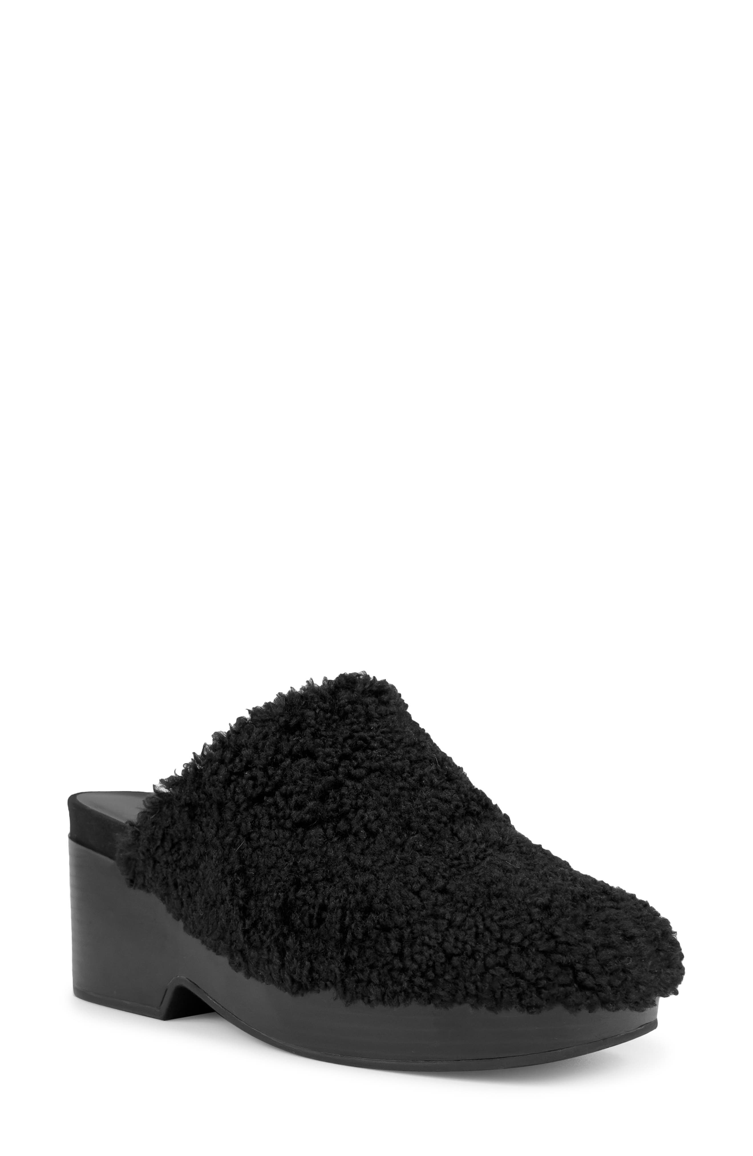  Black Faux Shearling