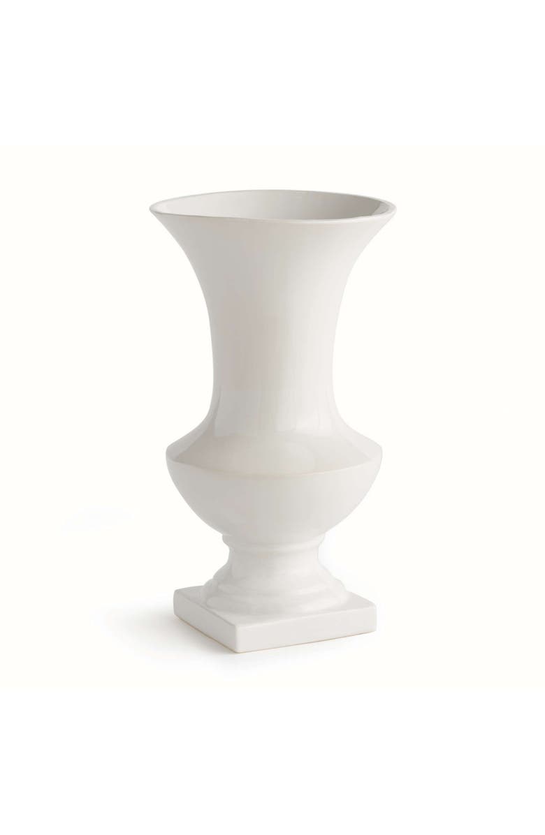 Napa Home & Garden Antoinette Footed Vase, Main, color, White