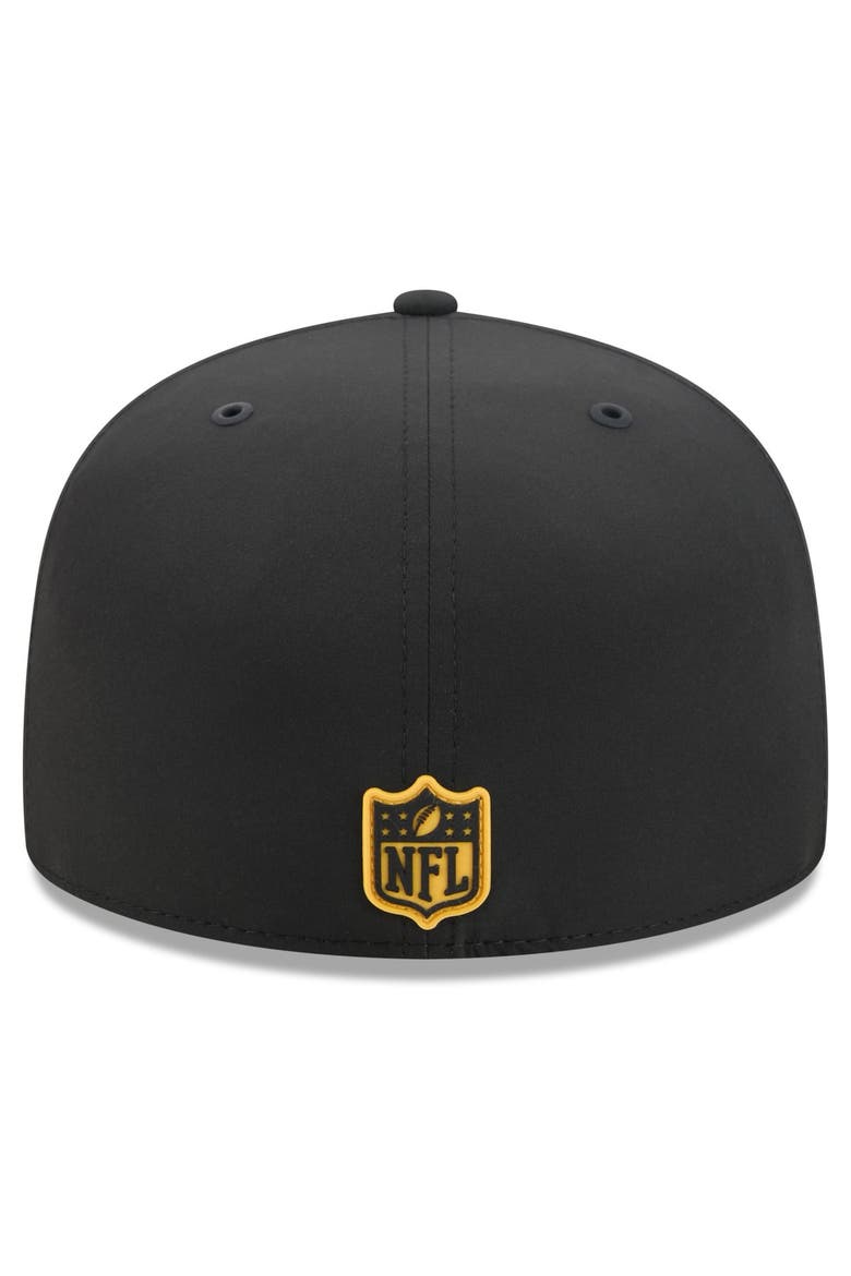 Men's New Era Black Pittsburgh Steelers 2026 Sideline 59FIFTY Fitted Hat, Alternate, color, Black