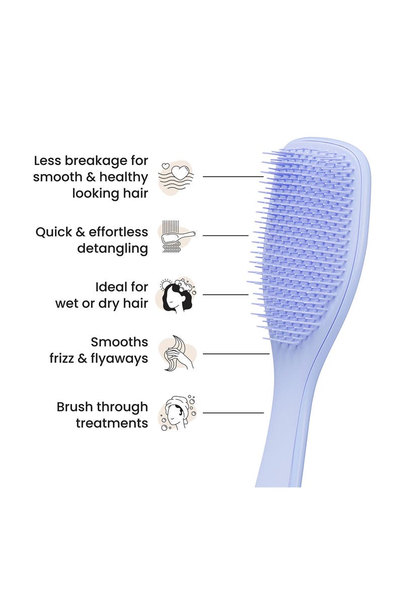 Ultimate Detangler Hairbrush - Straight to Wavy, Alternate, color, SWEET LAVENDER