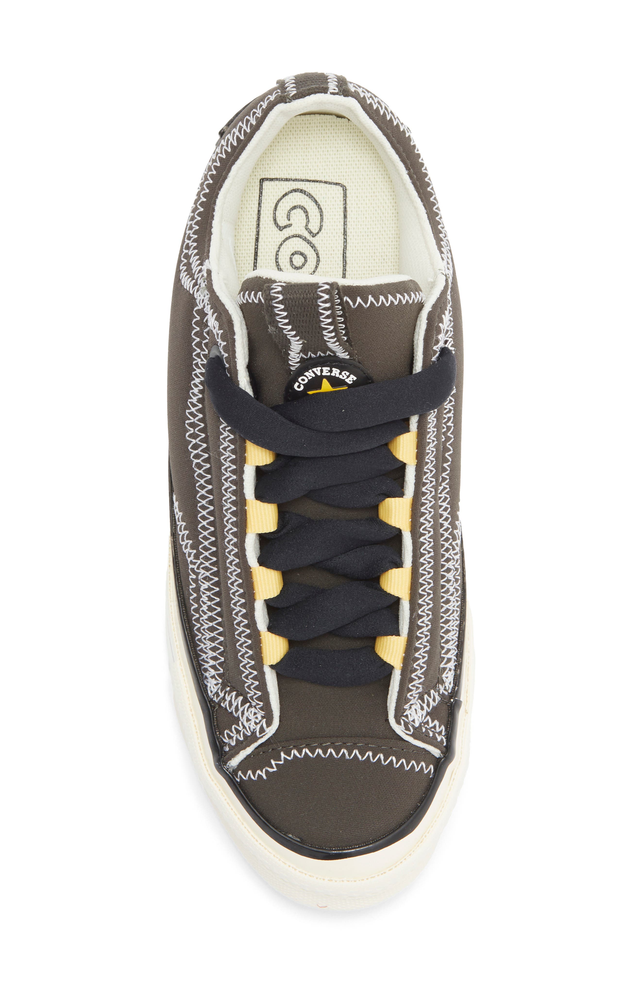 Converse Kids' Chuck Taylor All Star 70 Puff Ox Low Top Sneaker, Alternate, color, Dense Canopy/ Egret