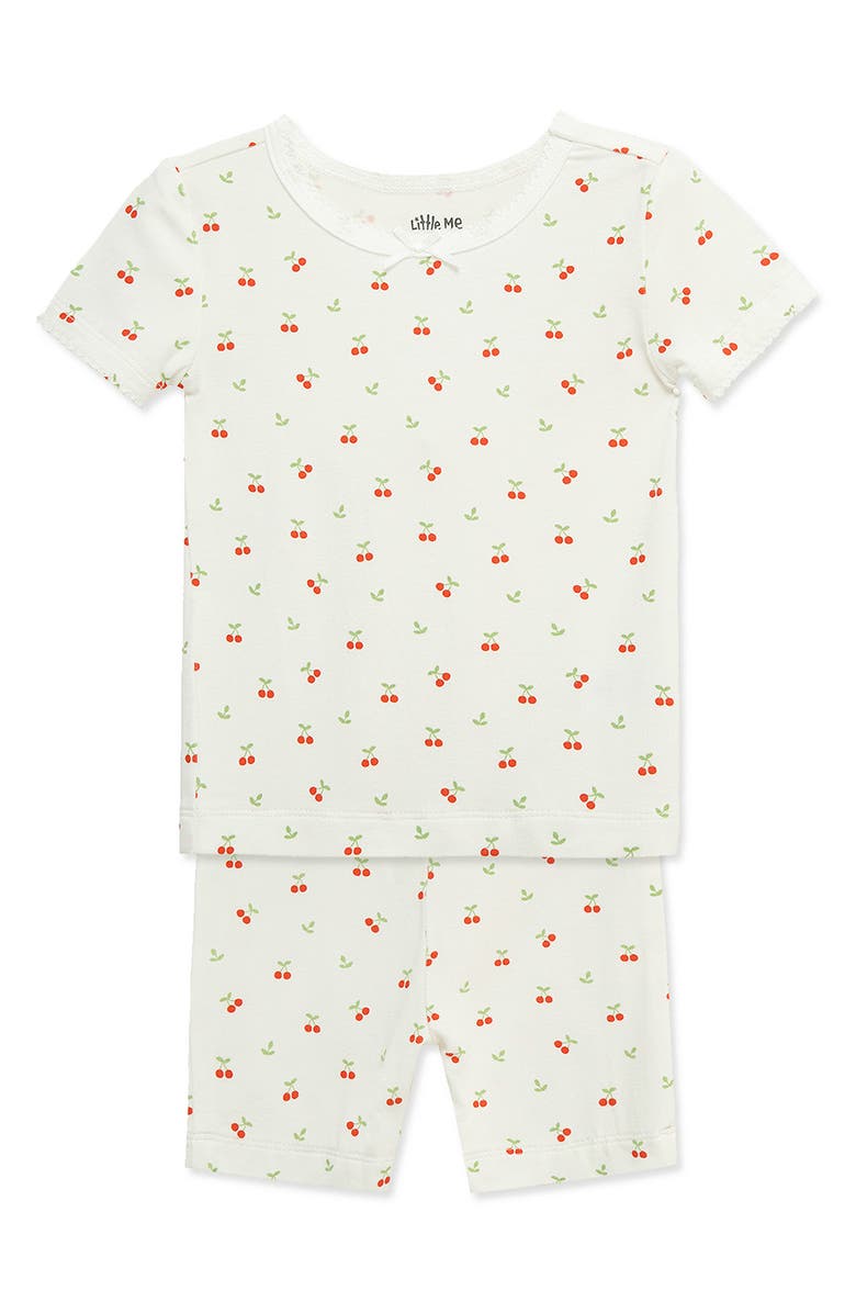 Little Me Four-Piece Pajamas, Alternate, color, 