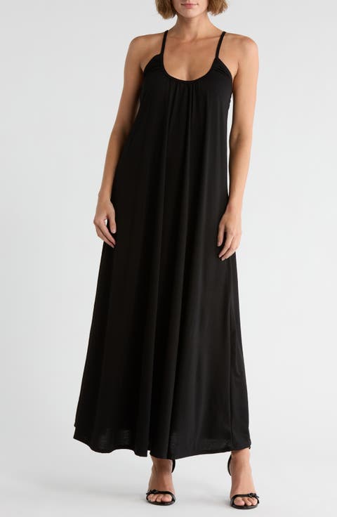Scoop Neck Maxi Dress