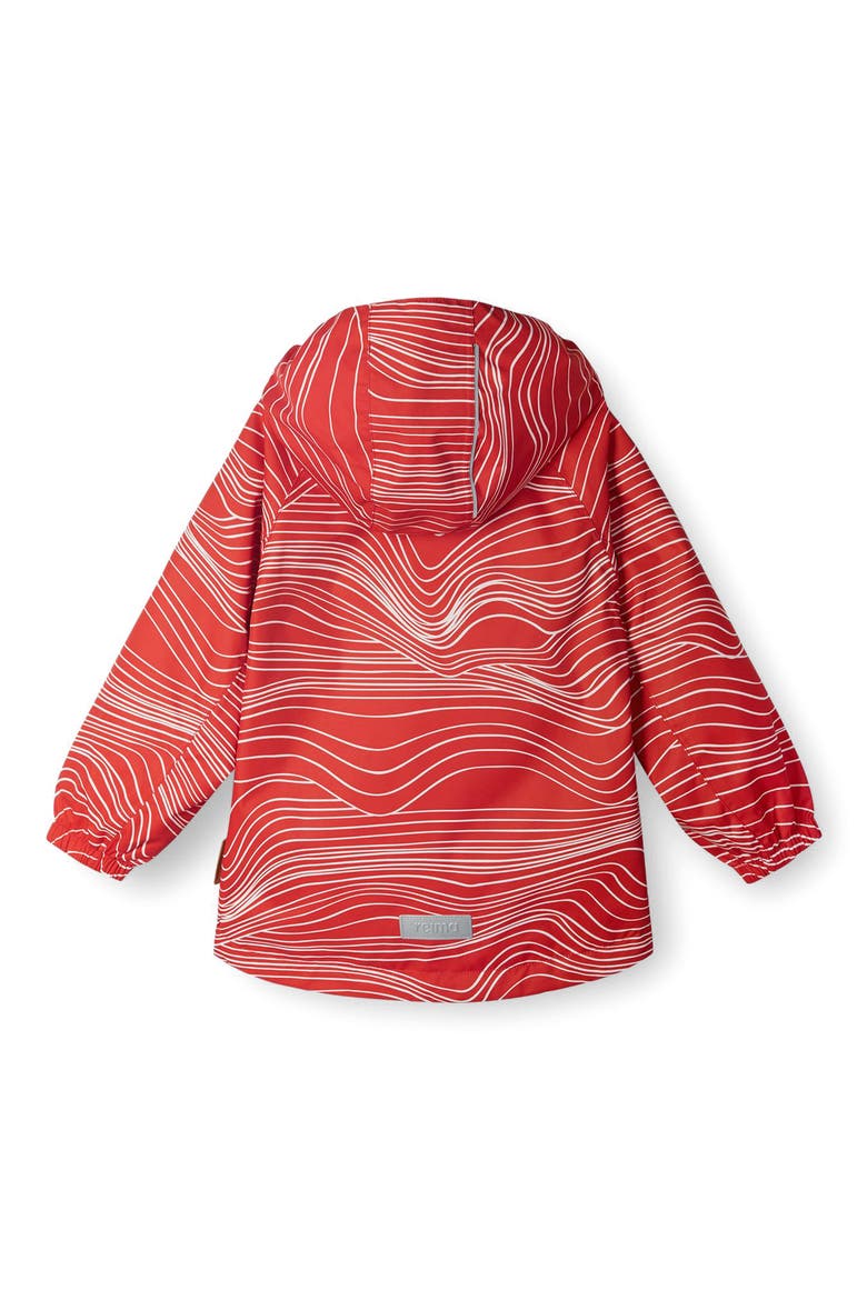 Kid's Finbo Reimatec® Waterproof Jacket, Alternate, color, TOMATO RED