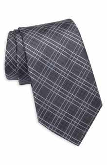 Michael Kors Salins Grid Satin Tie