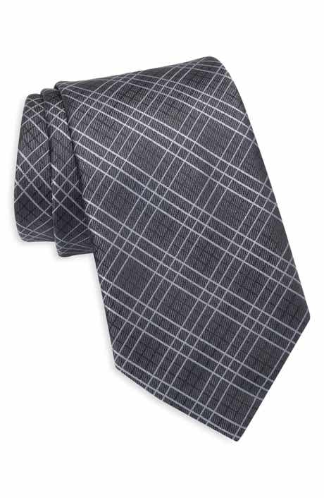 Michael Kors Salins Grid Satin Tie