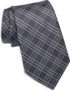 Michael Kors Salins Grid Satin Tie