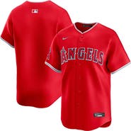 Nike Men's Nike Red Los Angeles Angels Alternate Limited Jersey