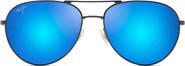 Maui Jim Walaka 57mm PolarizedPlus2® Aviator Sunglasses