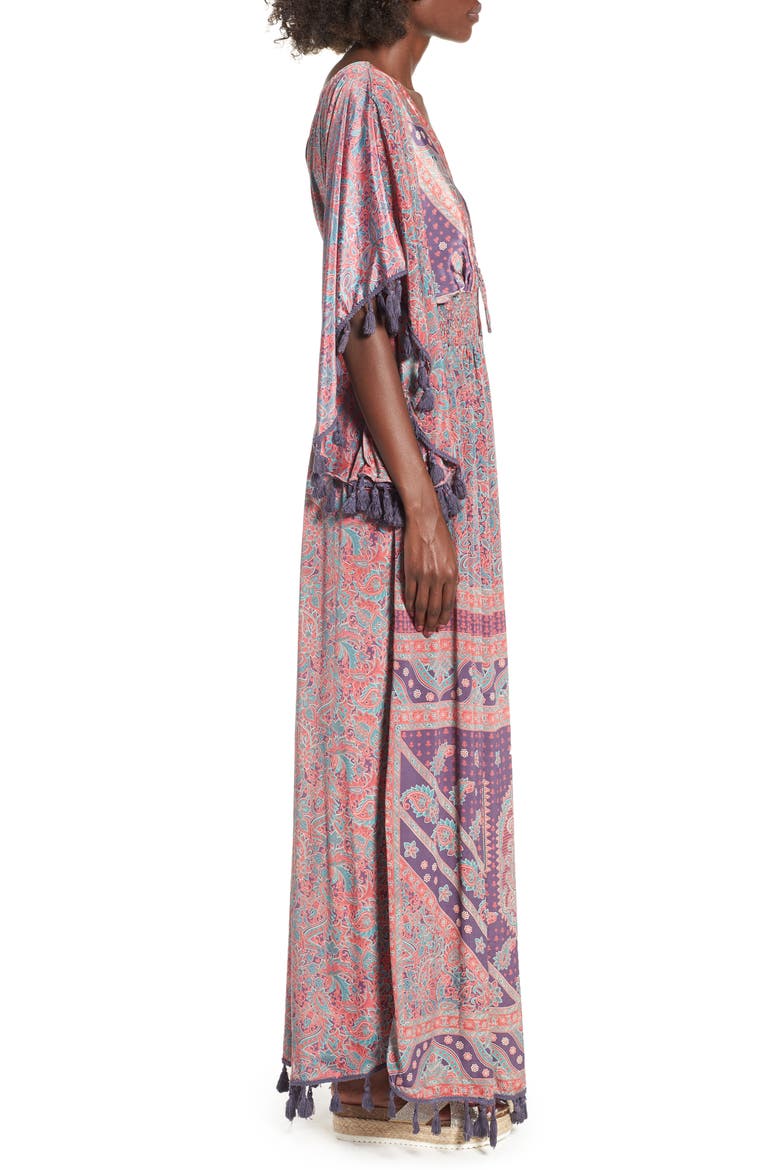 Electric Love Maxi Dress, Alternate, color, MULTI