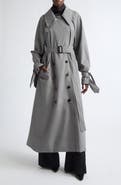 HEIRLOME Sidney Virgin Wool Blend Trench Coat