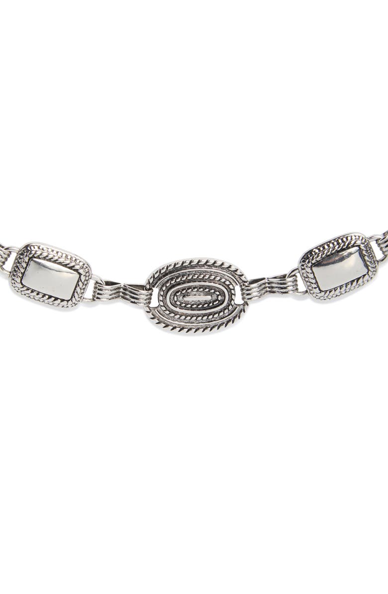 Vince Camuto Mixed Braided Chain Belt, Alternate, color,